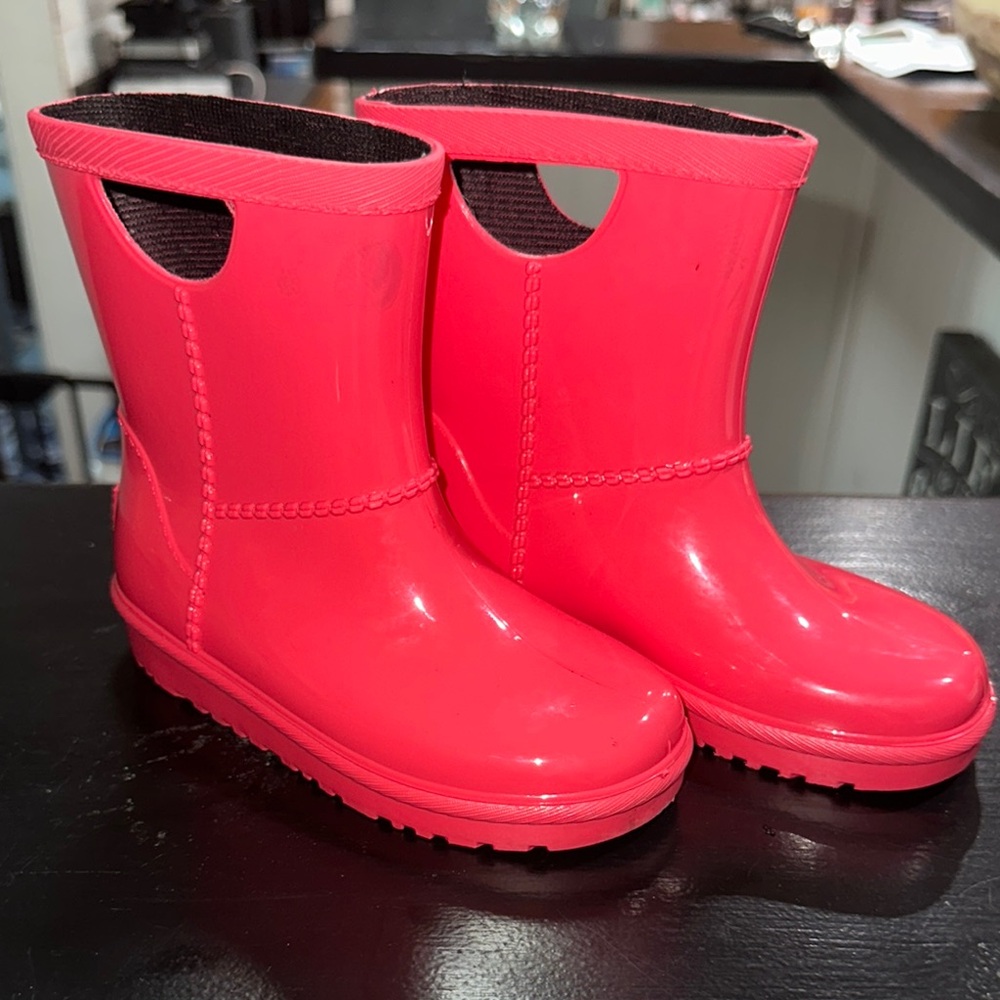 Toddler Pink UGG Rain Boots